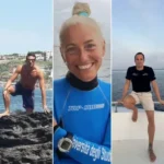 Da esquerda para a direita Muriel Oddenino, Federico Gualtieri, Monica Montefalcone, Gialunca Benedetti e Giorgia Sommacal, mergulhadores italianos que morreram nas Maldivas - Reprodução N1 Alagoas via Facebook/University of Genoa/Albatros Top Boat/Instagram